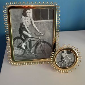 2 Kate Spade Gold picture Frames
